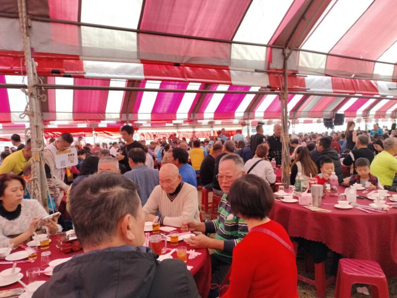 圖文：先天玉虛北極殿 恭迎崑崙白鶴仙童聖駕 舉行安座入火大典。